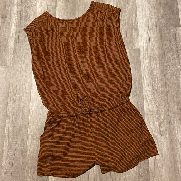 Prana Pants - PrAna retrieve romper/women’s/size M/ orange/black